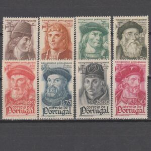 Portugal 1945 673-680 Beroemde Zeevaarders