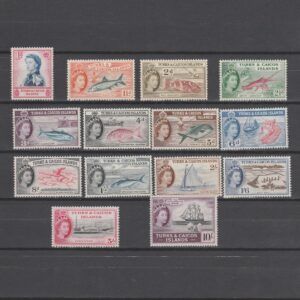 Turks and Caicos Islands 1957 237-250