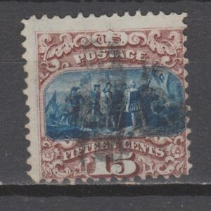 USA 1869 118 Type I Columbus gestempeld