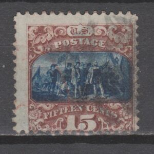 USA 1869 119 Type II Columbus gestempeld