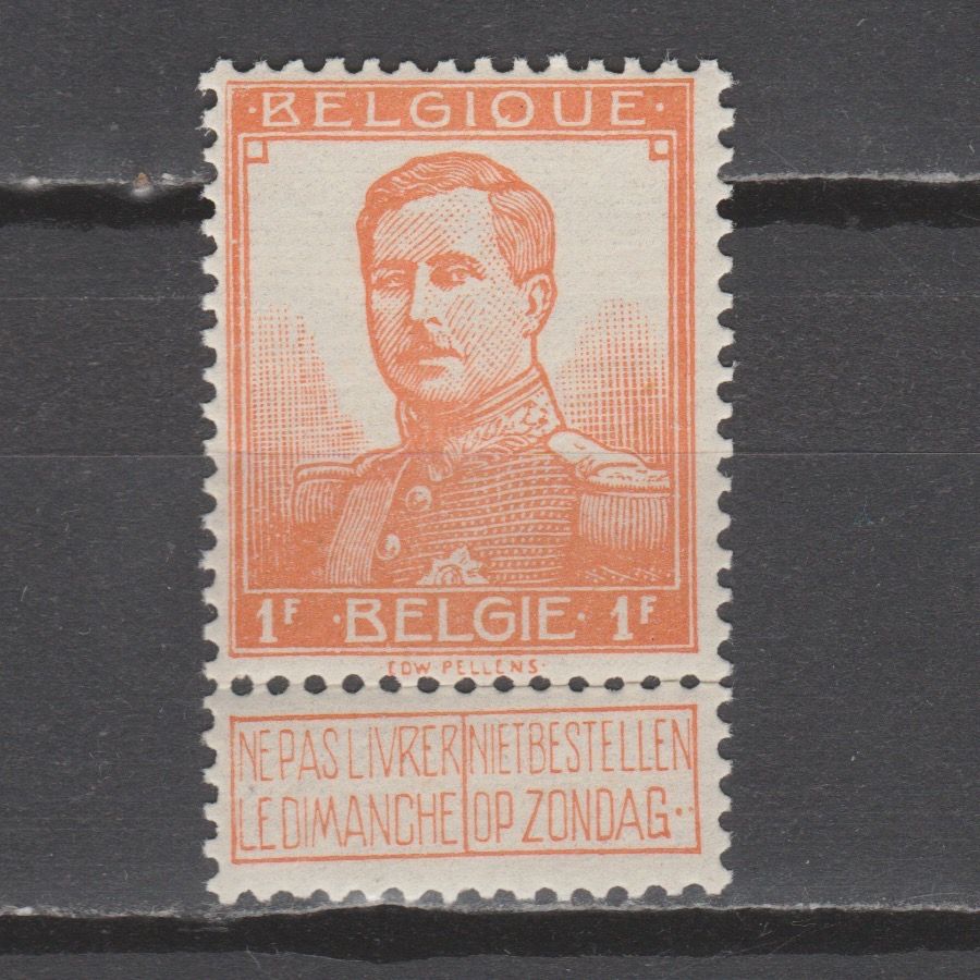 België 1912 116 Albert I