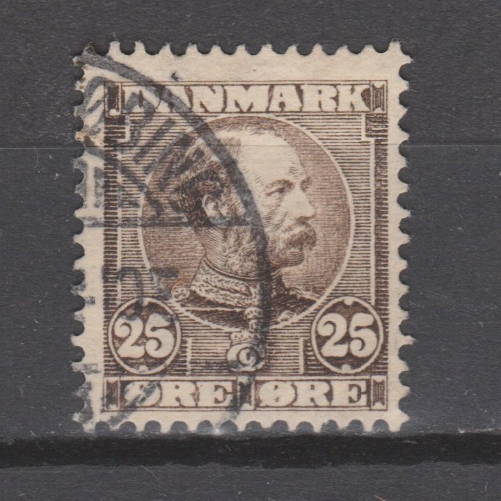 Denemarken 1904 50 Koning Christiaan IX gestempeld