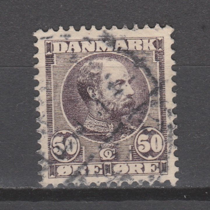 Denemarken 1904 51 Koning Christiaan IX gestempeld