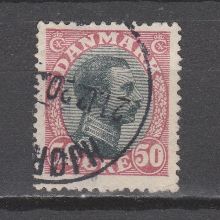 Denemarken 1918 105 Koning Christiaan X gestempeld