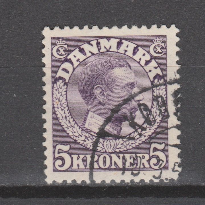 Denemarken 1918 109 Koning Christiaan X gestempeld