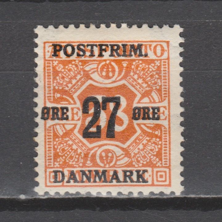 Denemarken 1918 91 Opdrukzegels ongebruikt