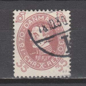 Denemarken 1930 193 Koning Christiaan X gestempeld