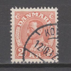 Denemarken 1934 213 Koning Christiaan X gestempeld