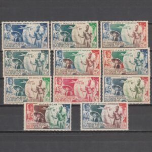 Frankrijk 1949 Koloniën UPU omnibus uitgifte