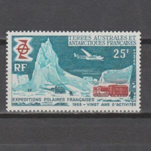 Frankrijk 1969 TAAF 31 20 jaar Polar Activiteit Frankrijk