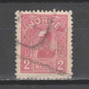 Noorwegen 1907 69 Koning Haakon VII gestempeld