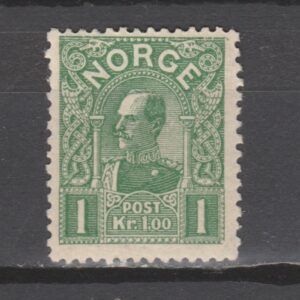 Noorwegen 1909 72 Koning Haakon VII ongebruikt