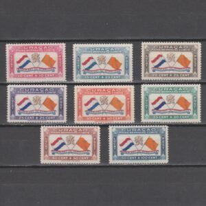 Curaçao 1941 LP18-LP25 luchtpost met bemerkingen