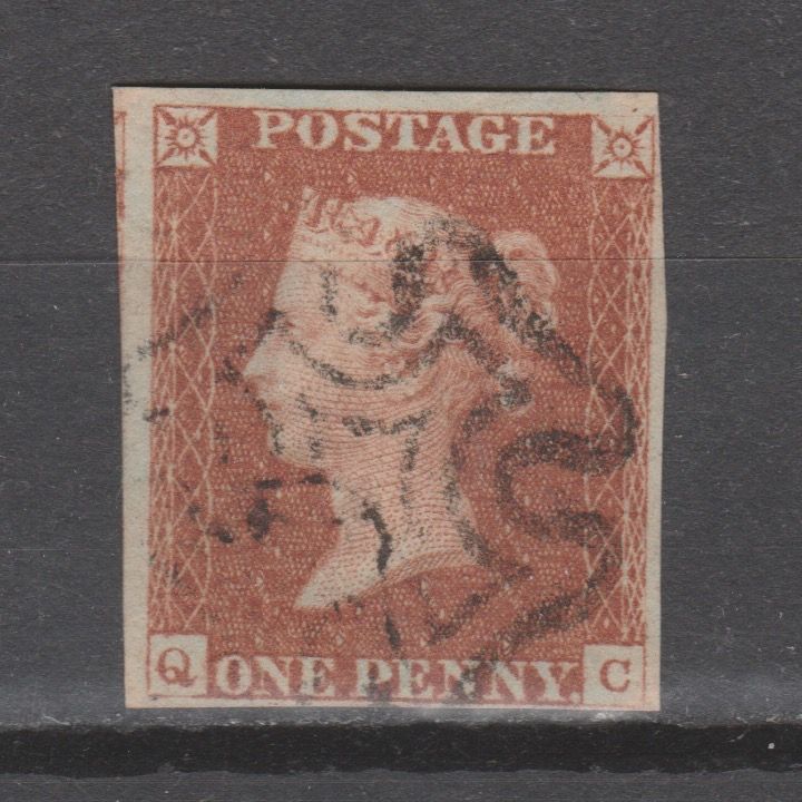 Groot-Brittannië 1841 8a Victoria gestempeld