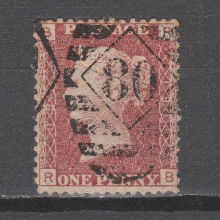 Groot-Brittannië 1864 44 plaat 191 Victoria gestempeld