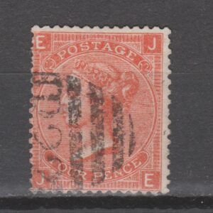 Groot-Brittannië 1865 95 plaat 12 Victoria gestempeld