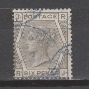 Groot-Brittannië 1873 147 plaat 17 Victoria gestempeld