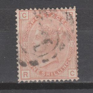 Groot-Brittannië 1873 151 plaat 13 Victoria gestempeld