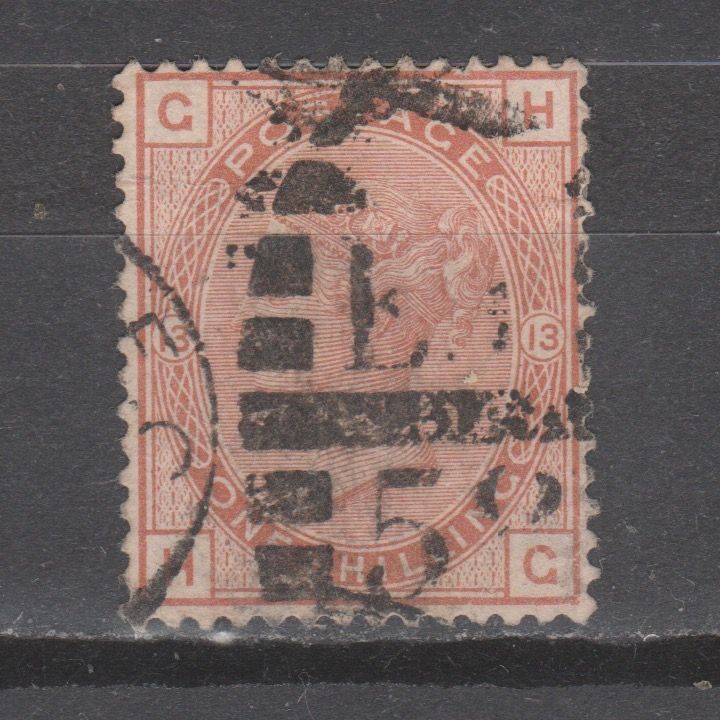 Groot-Brittannië 1873 151 plaat 13 Victoria gestempeld