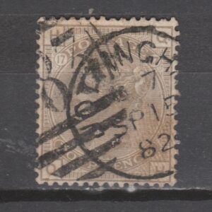 Groot-Brittannië 1880 160 plaat 17 Victoria gestempeld