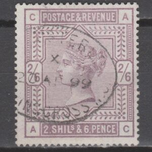 Groot-Brittannië 1883 178 Victoria gestempeld