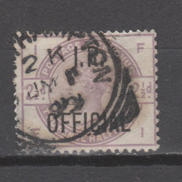 Groot-Brittannië 1884 O6 Inland Revenue I.R. Victoria gestempeld