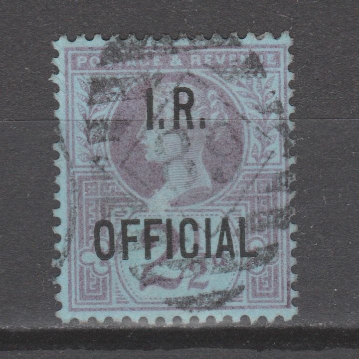 Groot-Brittannië 1887 O14 Inland Revenue I.R. Victoria gestempeld