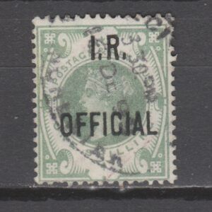 Groot-Brittannië 1887 O15 Inland Revenue I.R. Victoria gestempeld
