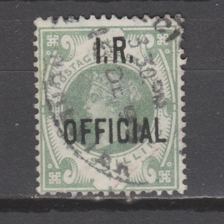 Groot-Brittannië 1887 O15 Inland Revenue I.R. Victoria gestempeld