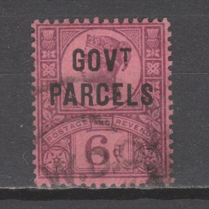 Groot-Brittannië 1887 O66 Government Parcels Victoria gestempeld