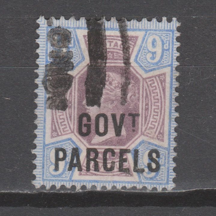 Groot-Brittannië 1887 O67 Government Parcels Victoria gestempeld