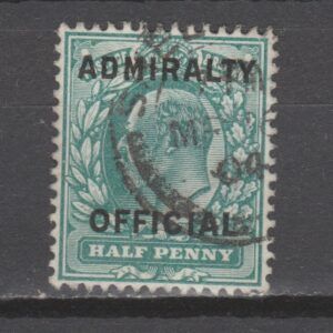 Groot-Brittannië 1902 O107 Admiralty Edward VII gestempeld