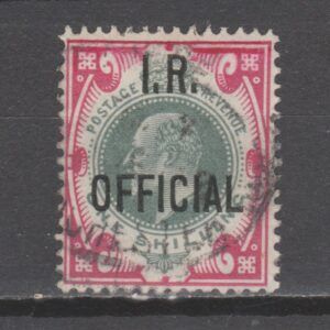 Groot-Brittannië 1902 O24 Inland Revenue I.R. Edward VII gestempeld