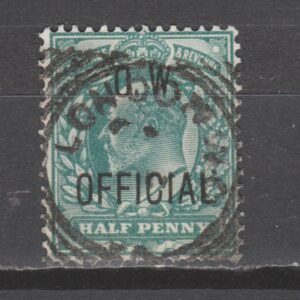 Groot-Brittannië 1902 O36 Office of Works O.W. Edward VII gestempeld