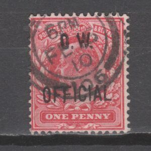 Groot-Brittannië 1902 O37 Office of Works O.W. Edward VII gestempeld