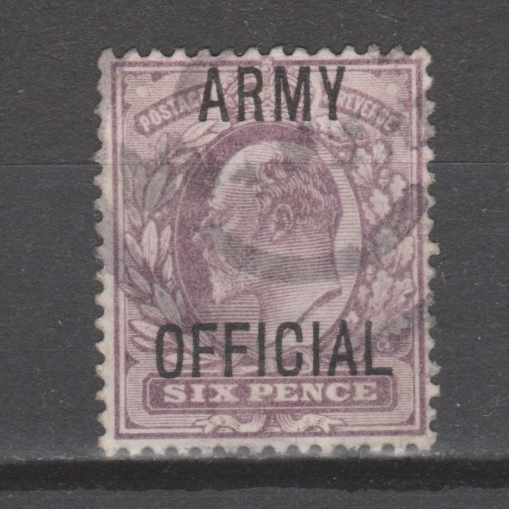 Groot-Brittannië 1902 O50 Army Official Edward VII gestempeld