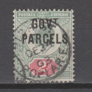 Groot-Brittannië 1902 O75 Government Parcels Edward VII gestempeld
