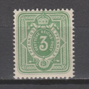 Duitsland 1880 39 II b Cijfer gekeurd