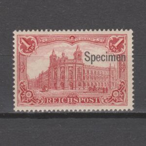 Duitsland 1900 63 b SP 'Specimen' met Attest