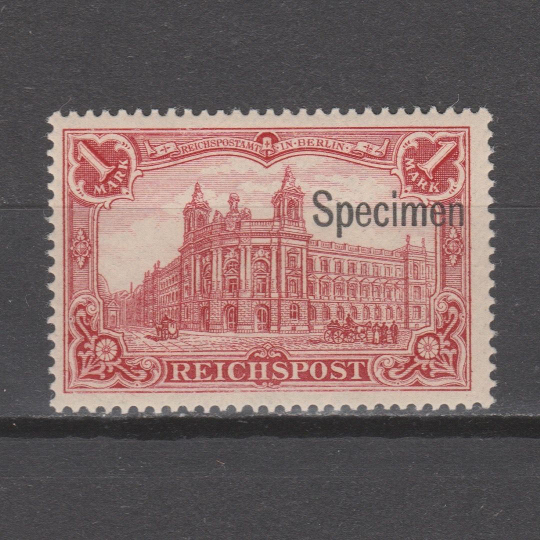 Duitsland 1900 63 b SP 'Specimen' met Attest