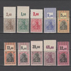 Duitsland 1915 84 II - 93 II OR Germania met Tab
