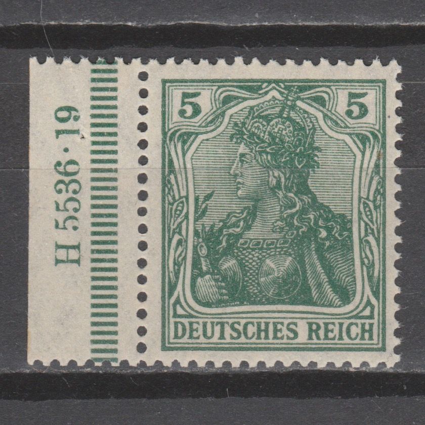 Duitsland 1915 85 II a Germania Han 5536-19 gekeurd