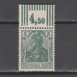 Duitsland 1915 85 II a W OR Germania met tab