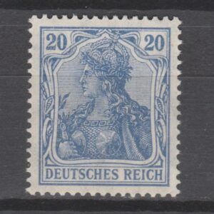 Duitsland 1915 87 II c Germania gekeurd