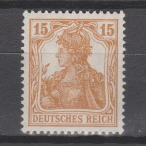 Duitsland 1916 100 a Germania gekeurd