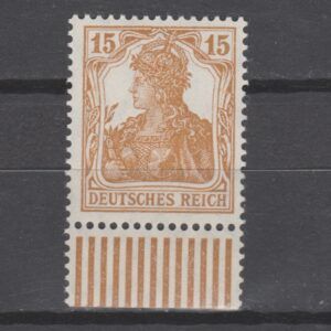 Duitsland 1916 100 b Germania gekeurd