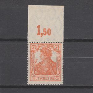 Duitsland 1916 99 P Or Germania met tab