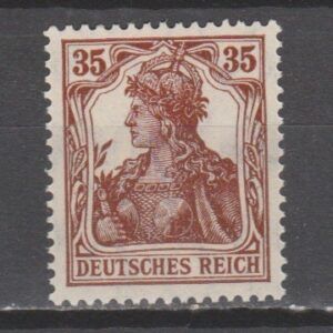 Duitsland 1918 103 b Germania gekeurd