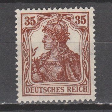 Duitsland 1918 103 b Germania gekeurd