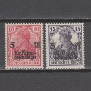 Duitsland 1919 105-106 Kriegsbeschädigtenhilfe